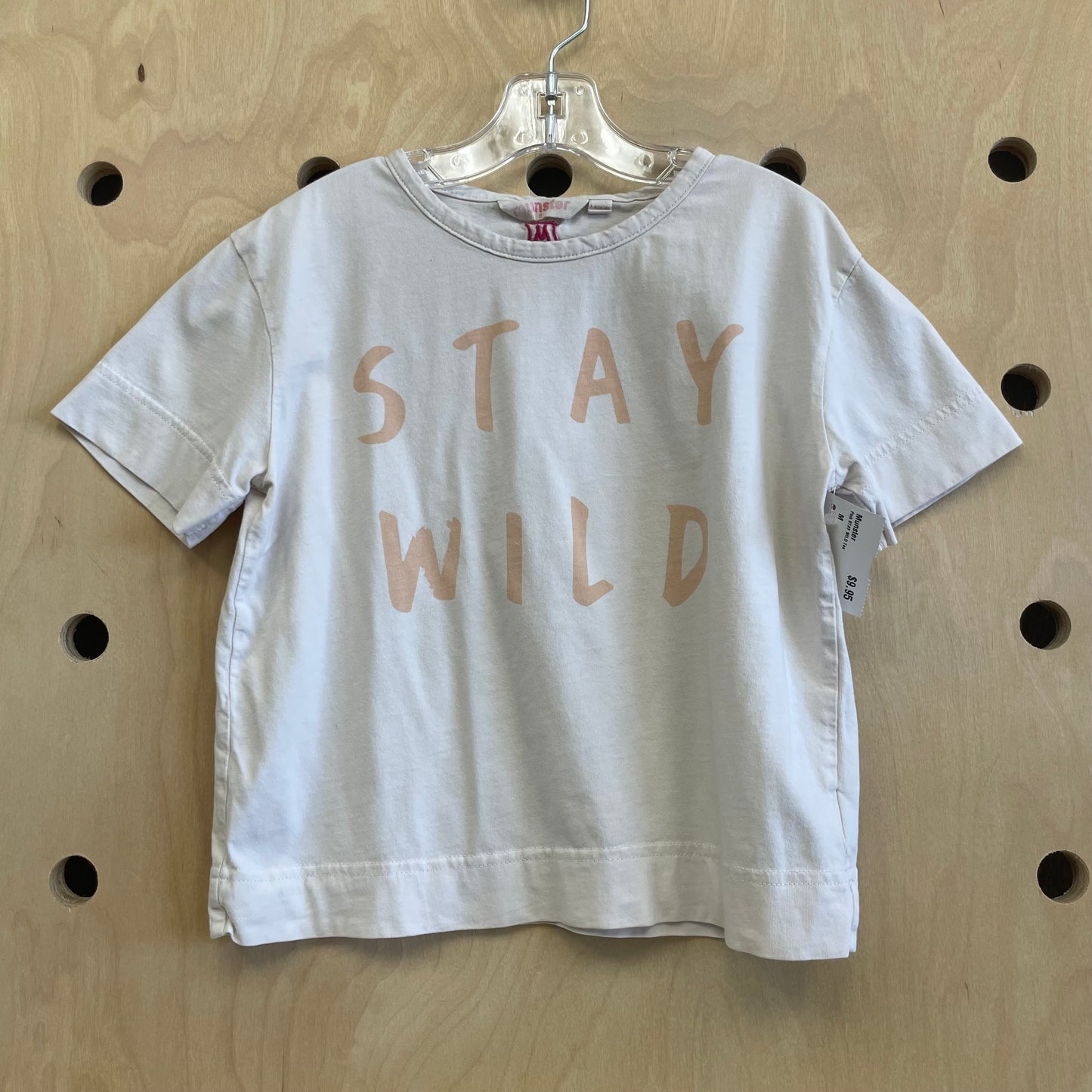 Pink STAY WILD Tee