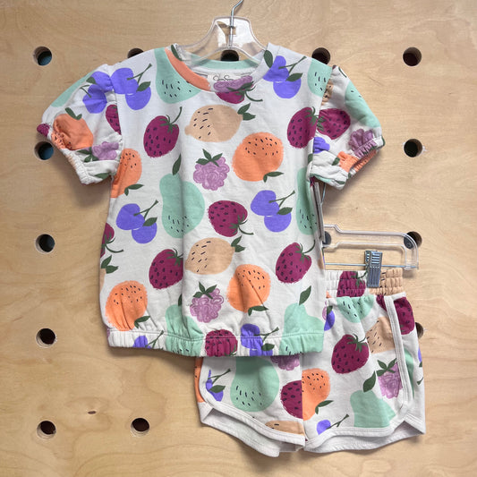 Cream Fruits Outfit