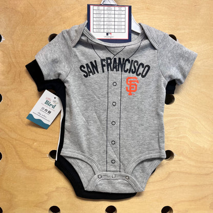 2pk SF Giants Bodysuits NEW!