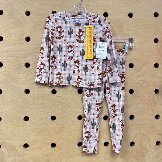 Cactus/Chicken Bamboo Pajamas NEW!