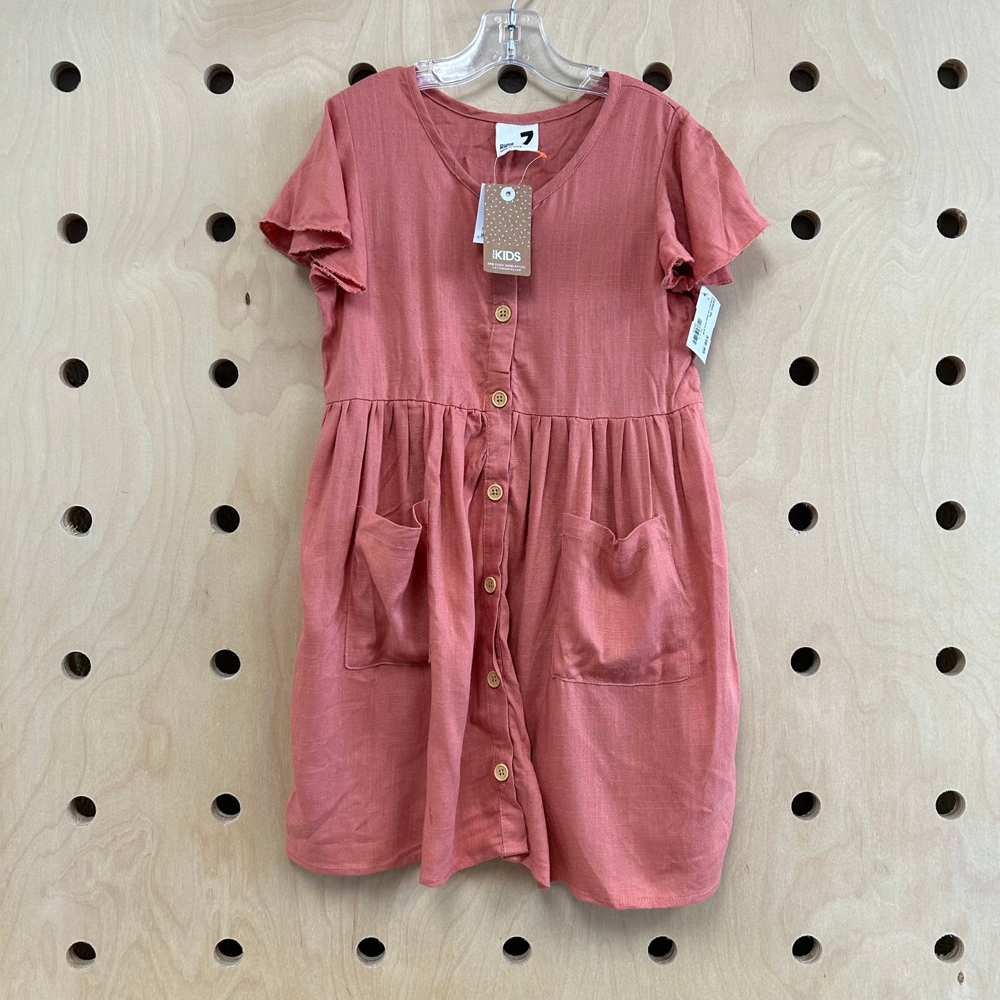 Terracotta Linen Blend Dress NEW!