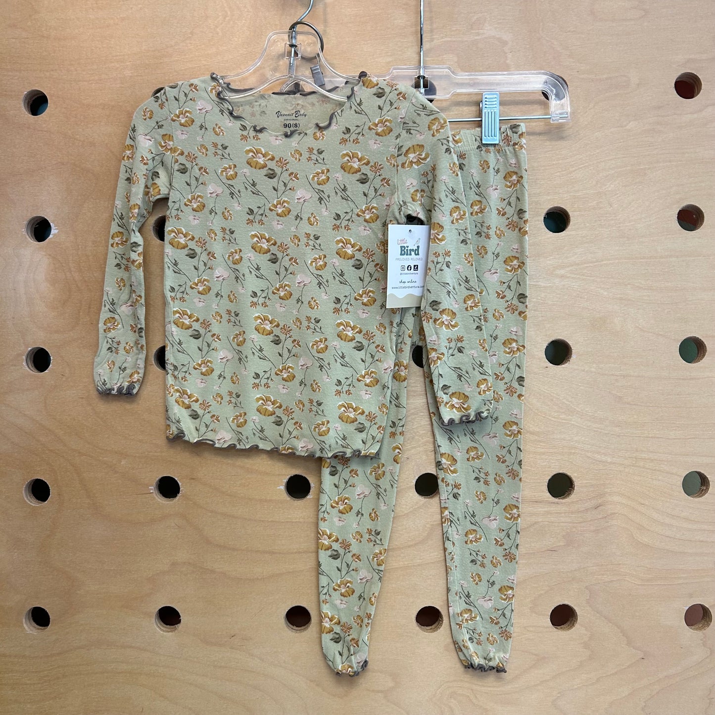 Green Floral Modal Blend Pajamas