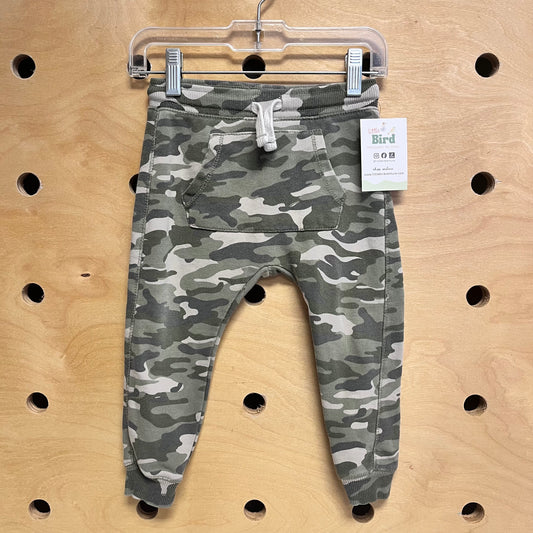 Camo Drawstring Joggers