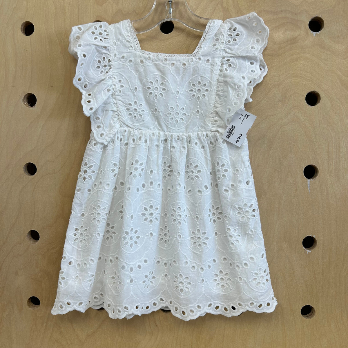 White Eyelet Dress