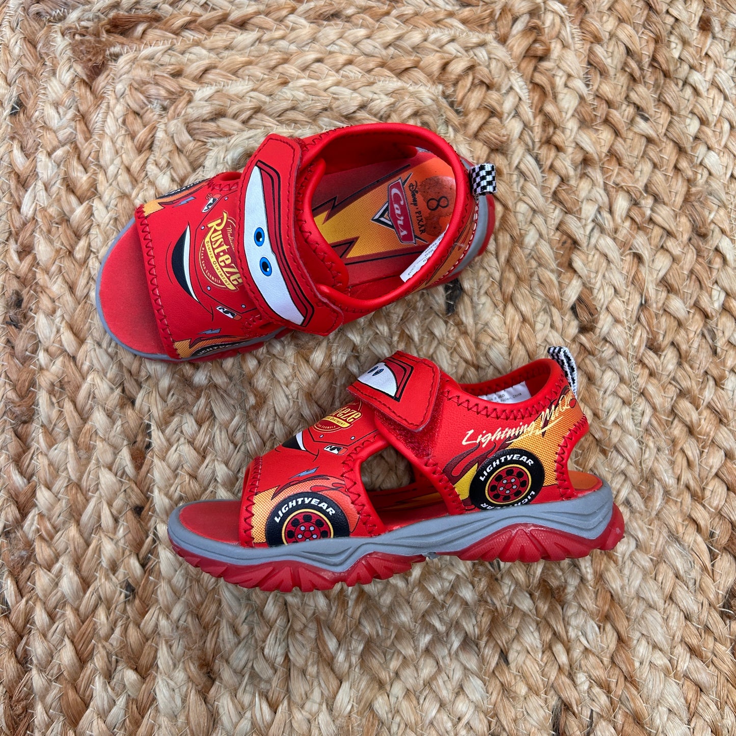 Lightning Mcqueen Light Up Sandals