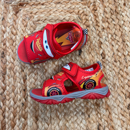 Lightning Mcqueen Light Up Sandals