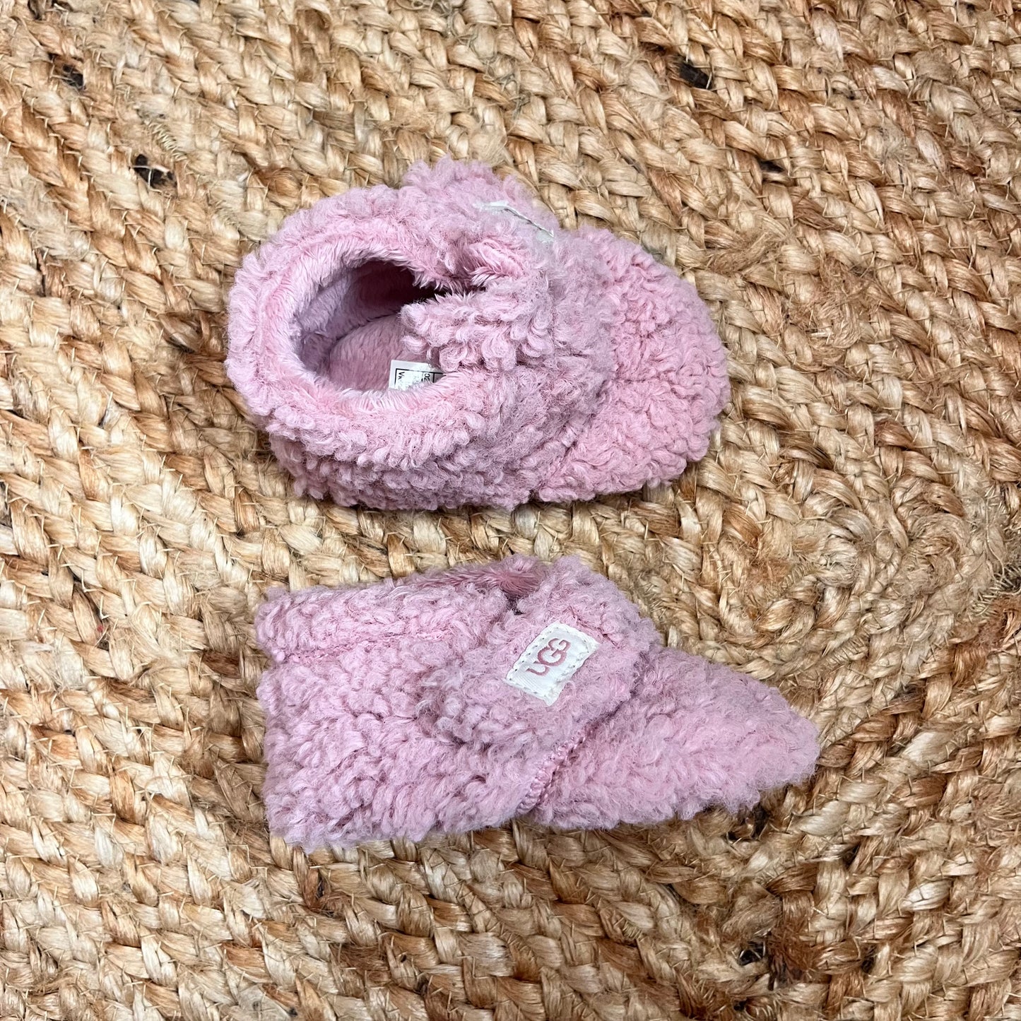 Pink Soft Sole Fluffy Shoes