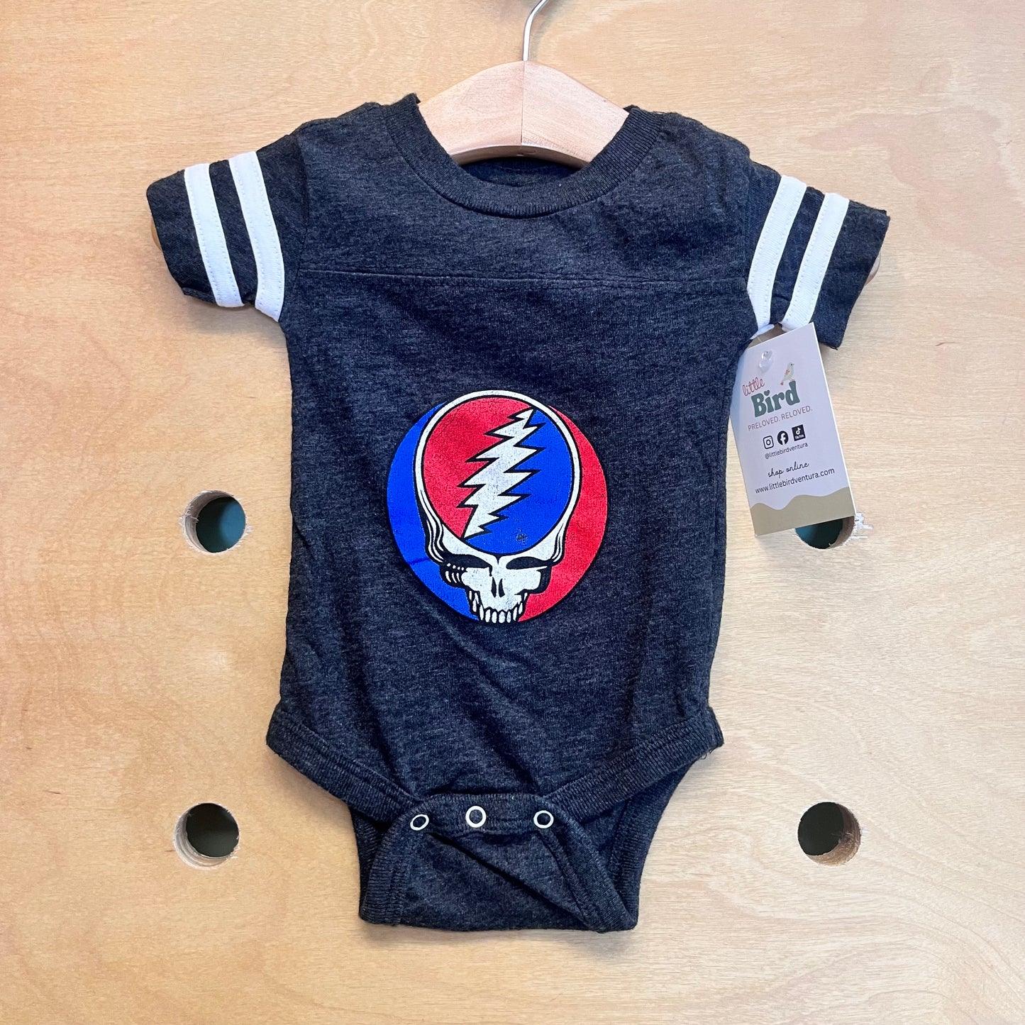 Grey Skull Bodysuit