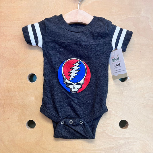 Grey Skull Bodysuit
