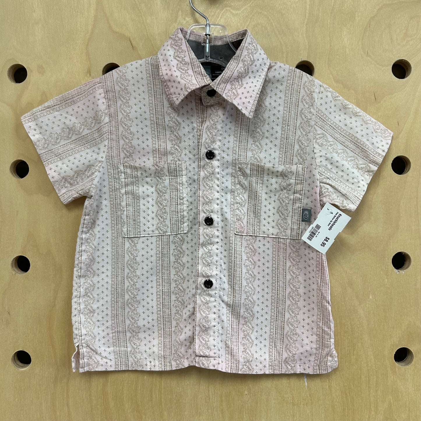 Pink Button Up Shirt