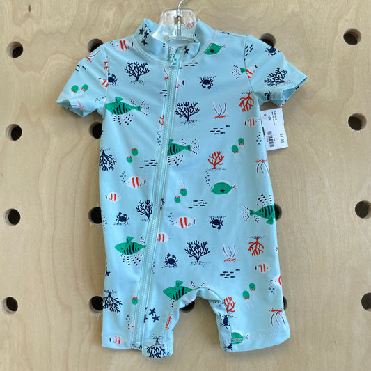 Blue Fish Swimsuit