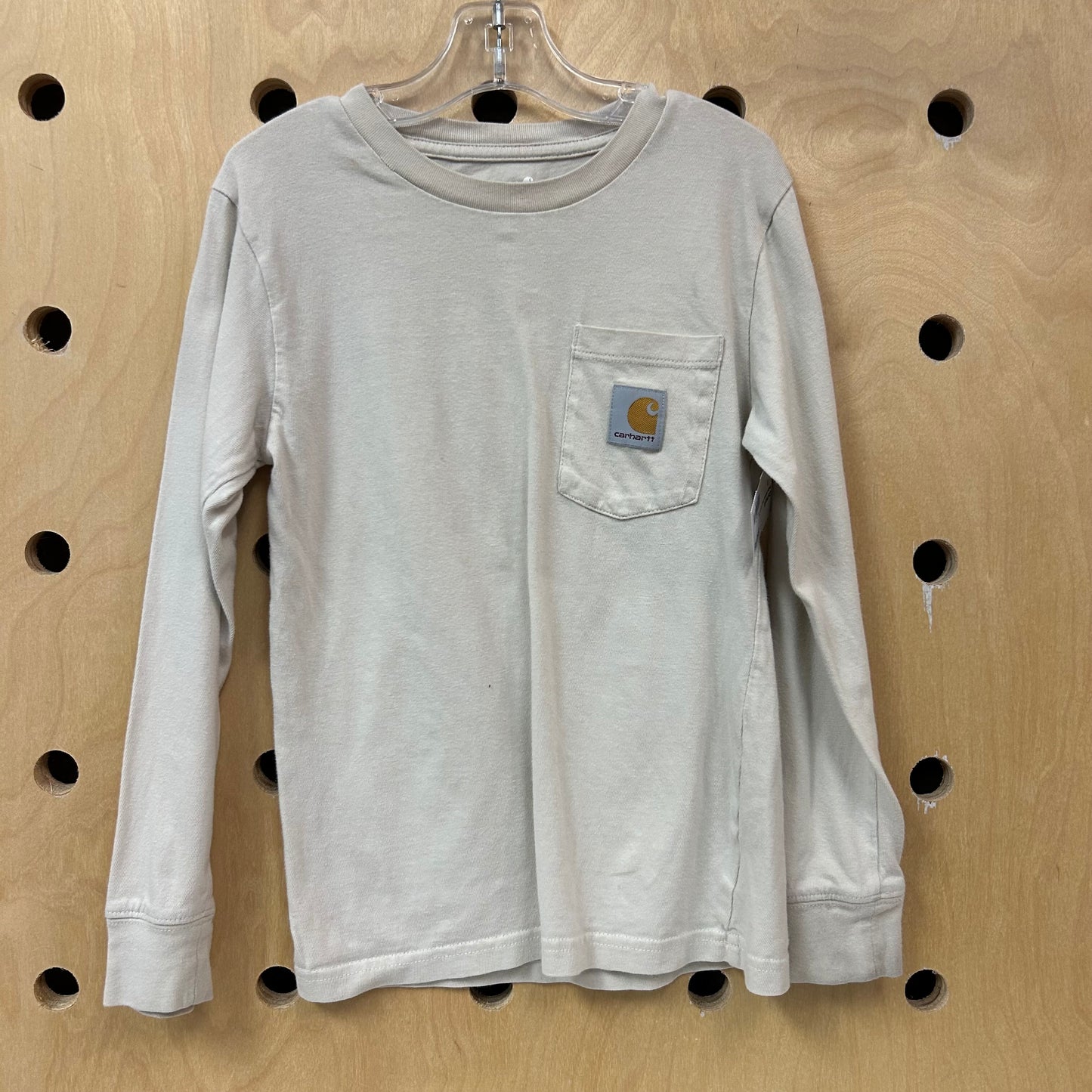Beige Outfish Them All LS Tee