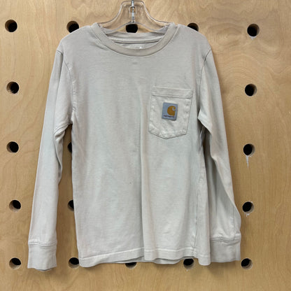 Beige Outfish Them All LS Tee