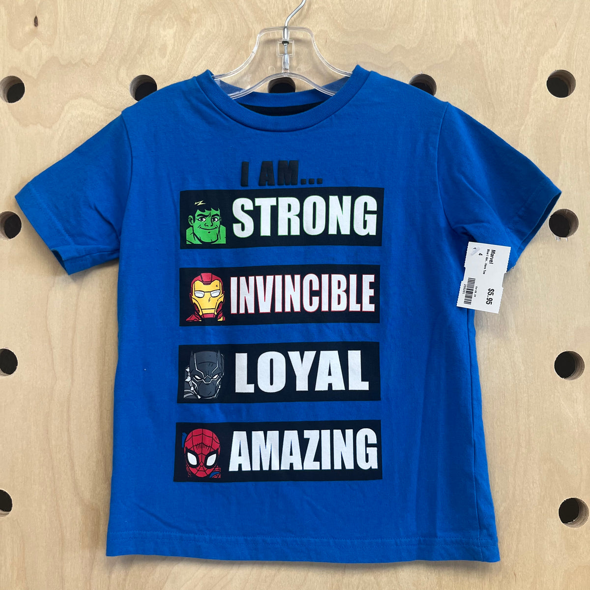 Blue I Am.. Hero Tee