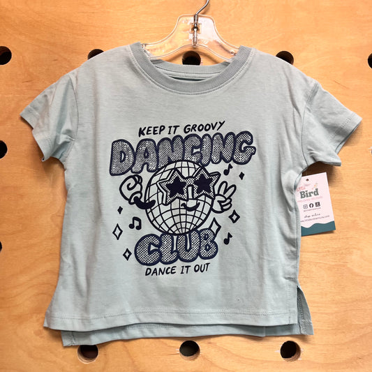 Blue Keep It Groovy Tee NEW!