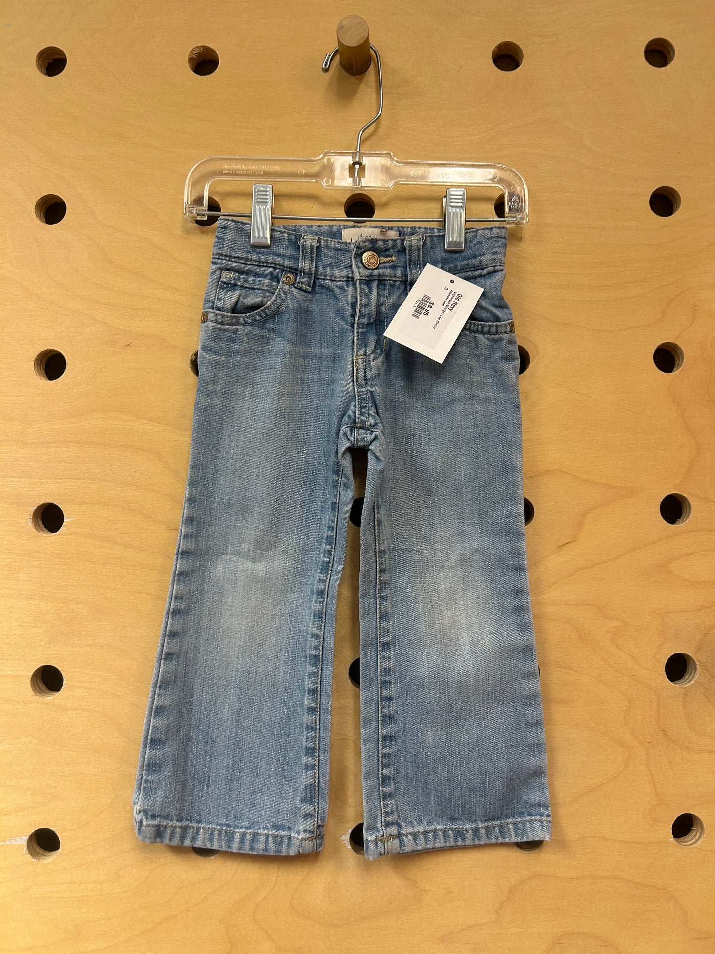 Lightwash Straight Leg Denim