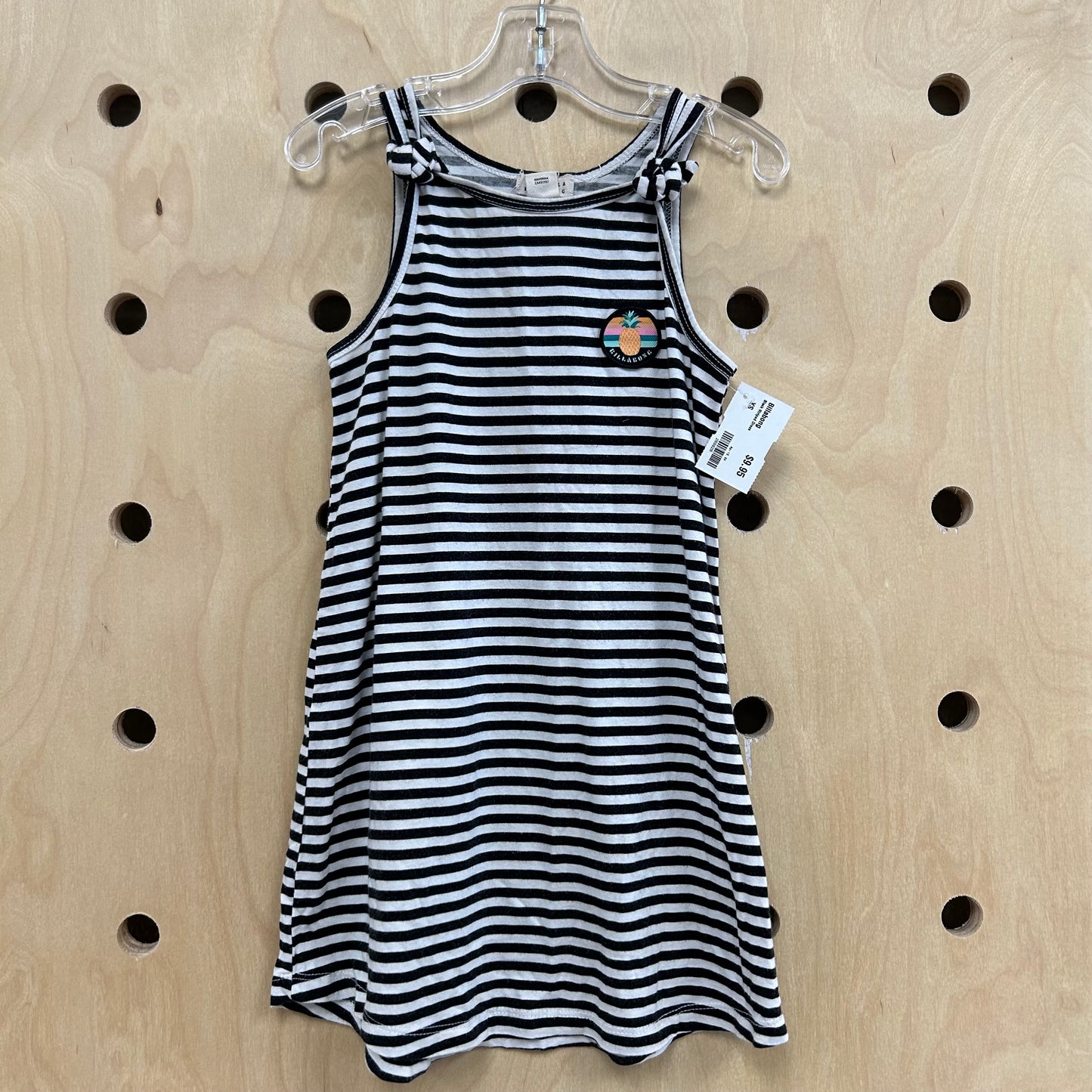 Black Striped Dress