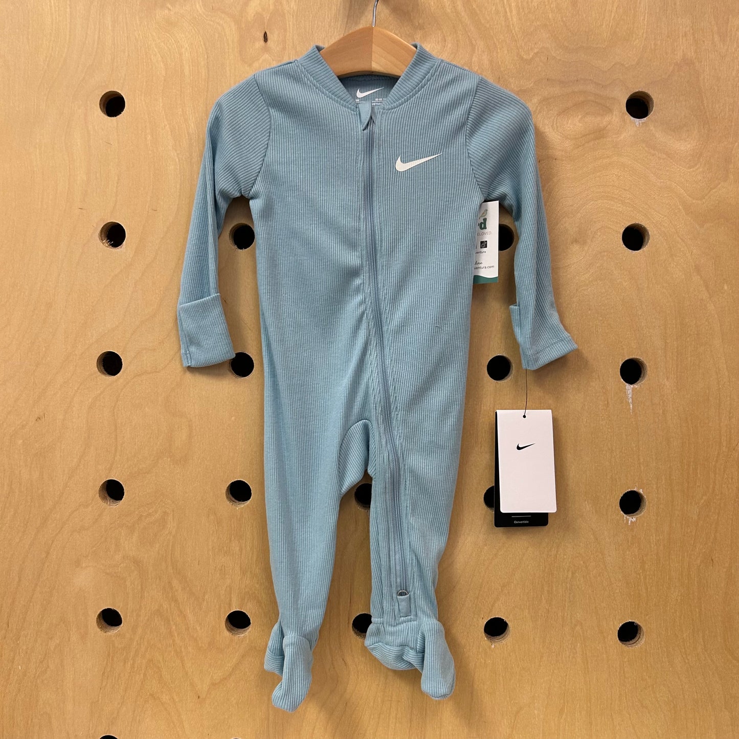 Blue Ribbed Footies NEW!