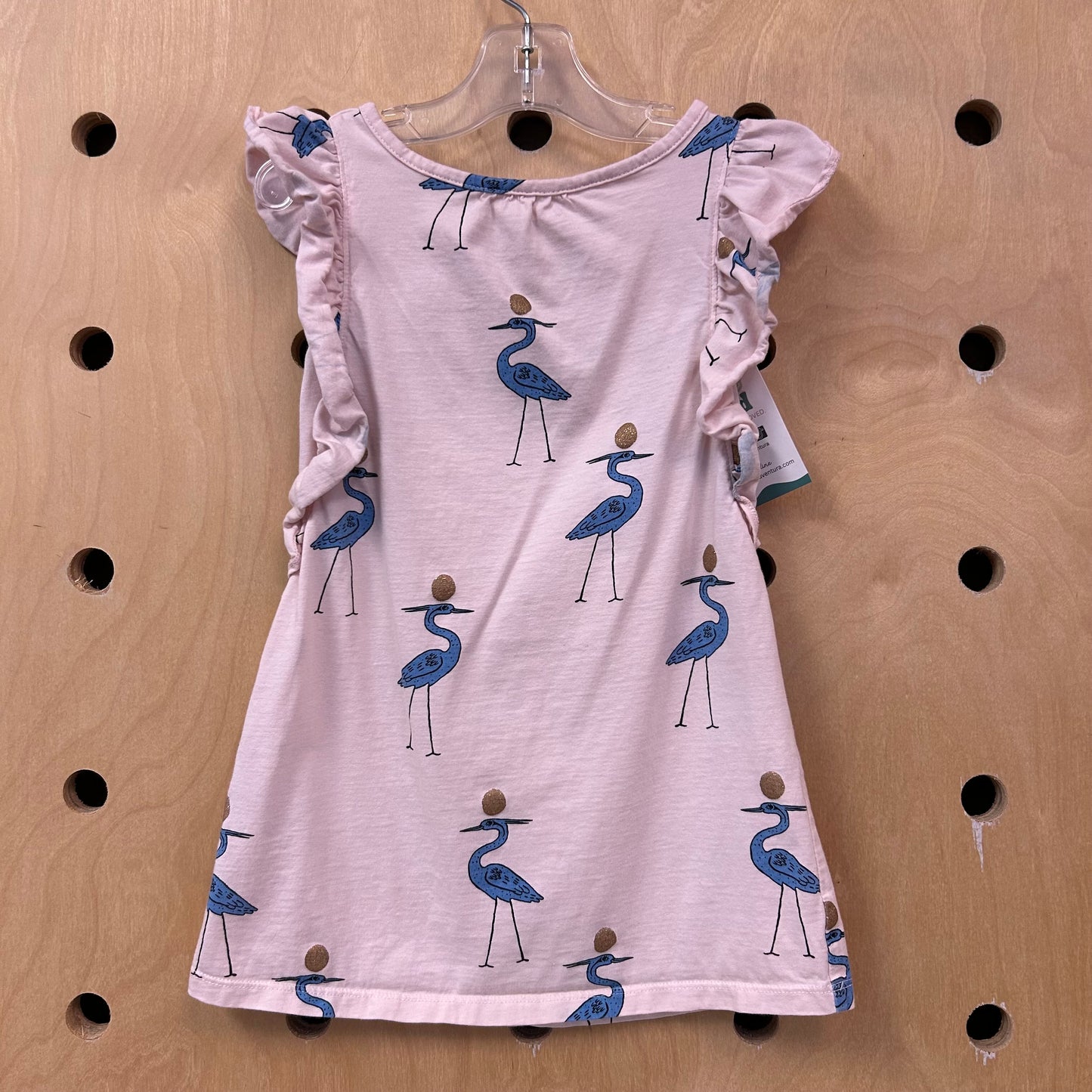 Pink + Gold Glitter Ibis Dress