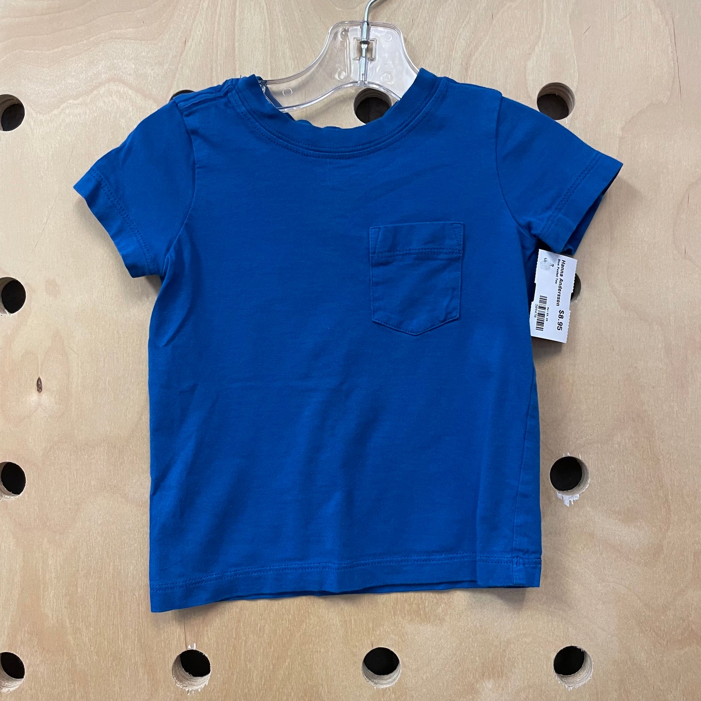 Blue Pocket Tee