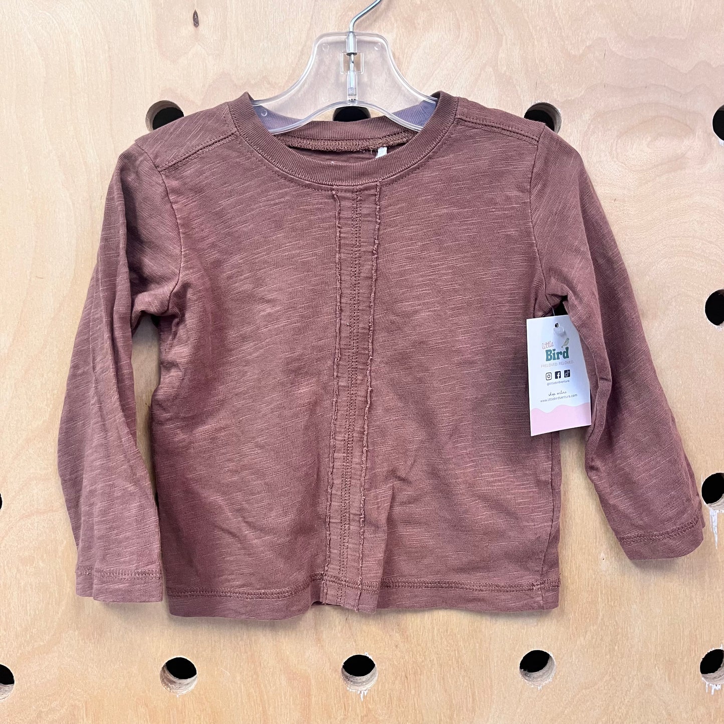 Brown Organic Long Sleeve