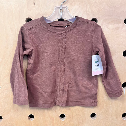 Brown Organic Long Sleeve