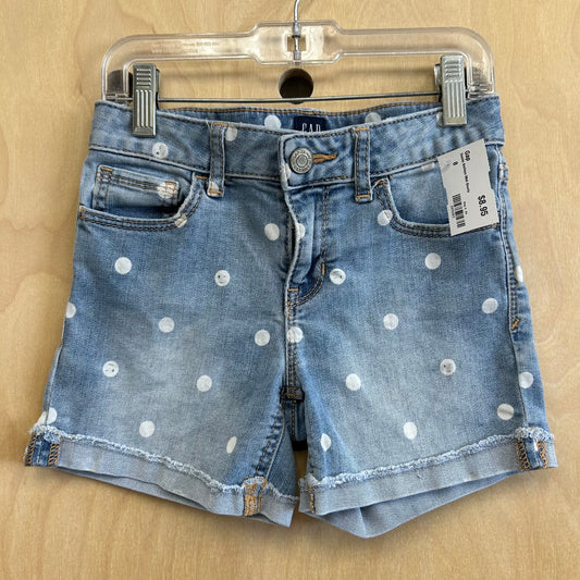 Denim Smileys Midi Shorts