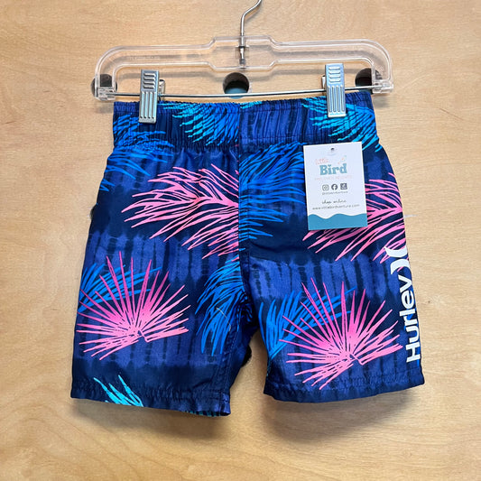 Blue/Pink Palms Swim Shorts