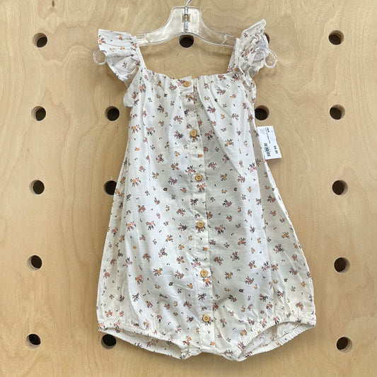 Cream Floral Romper NEW!