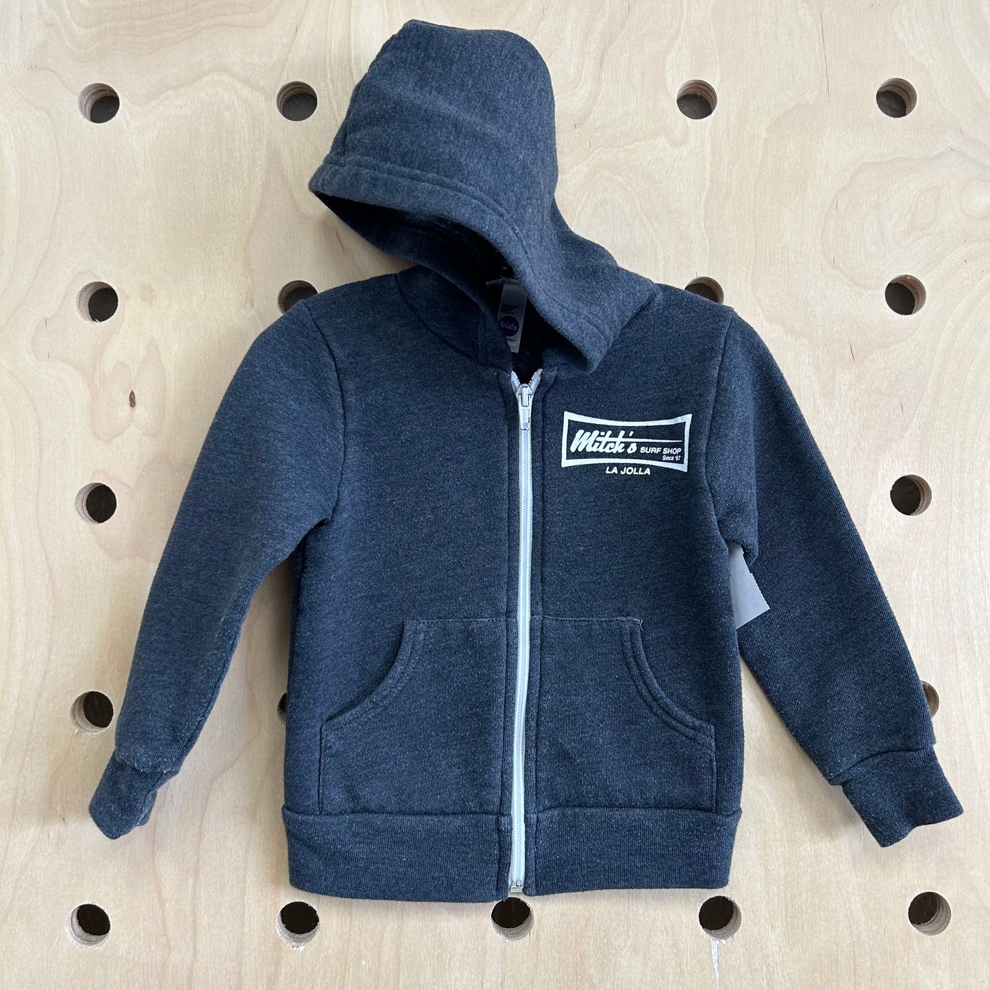 Grey Mitch's Surf Zip Hoodie