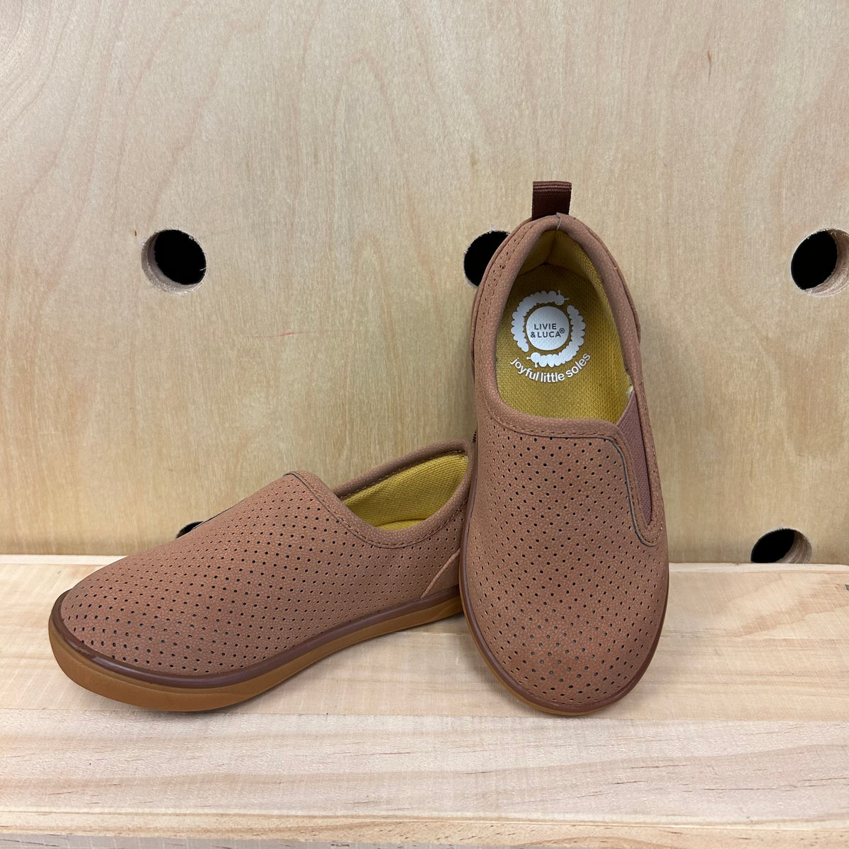 Brown Slip Ons