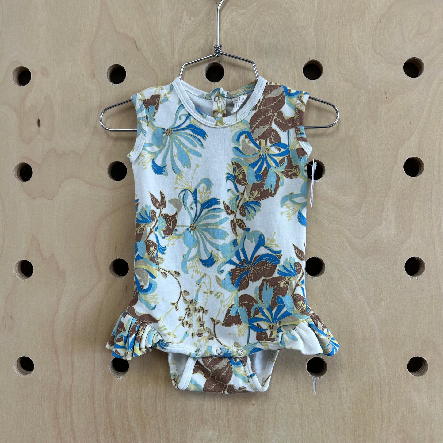 White Wildflower Organic Bodysuit