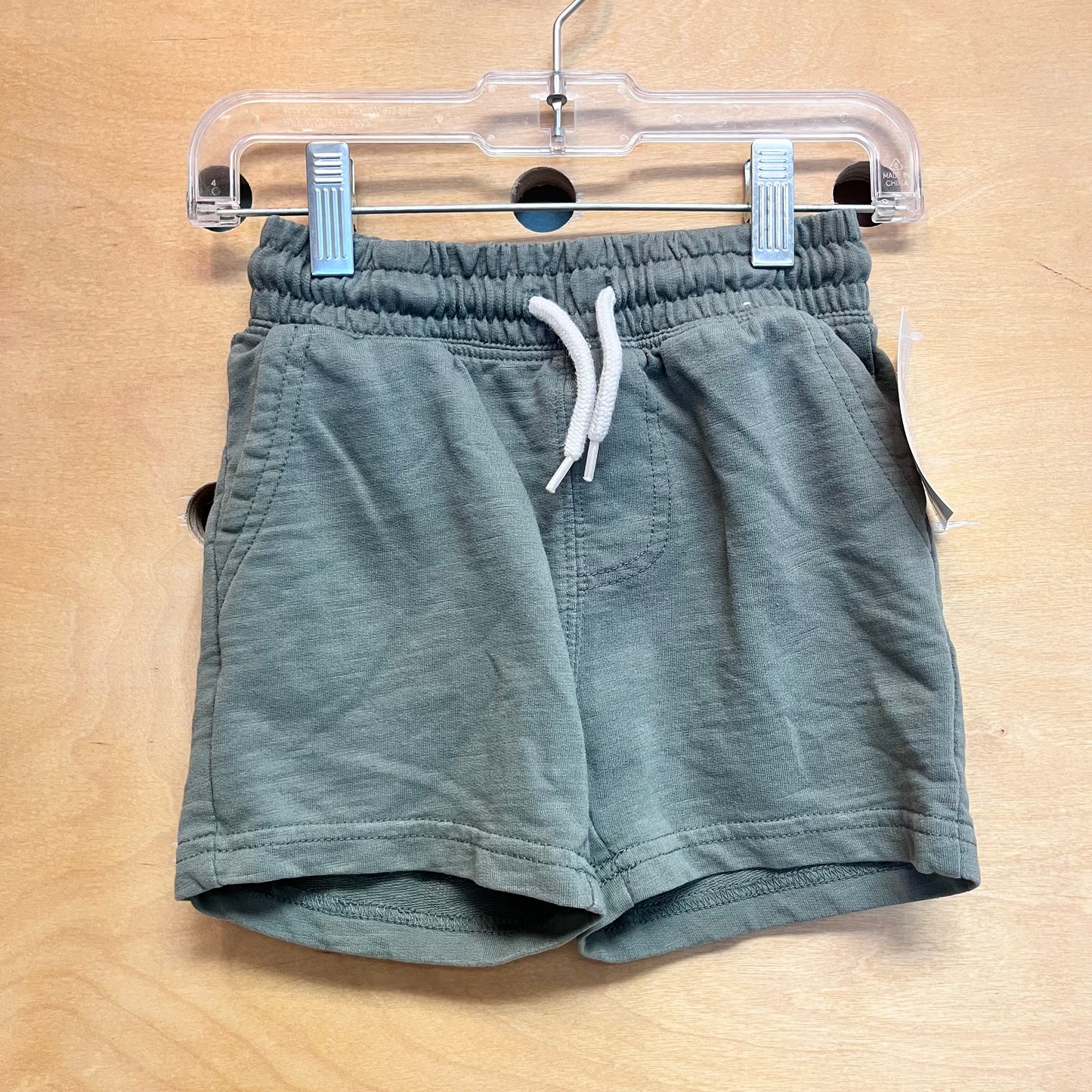 Green Drawstring Shorts