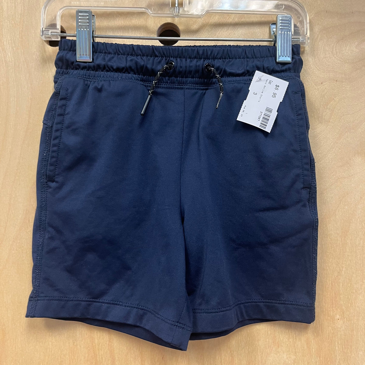 Navy Active Shorts