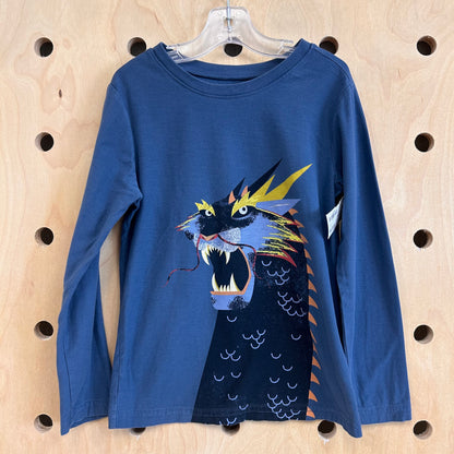 Blue Sea Dragon LS Tee