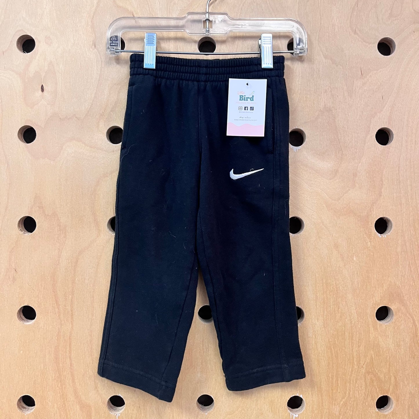 Black Fleece Pants