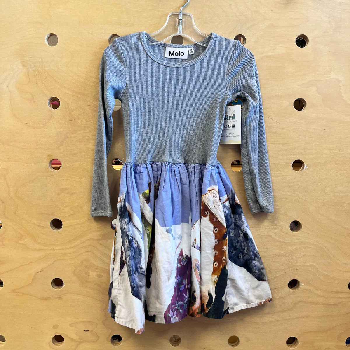 Grey Horse Dress