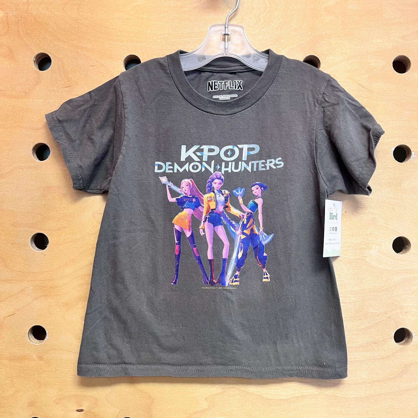 Grey 'K Pop Demon Hunters' Tee