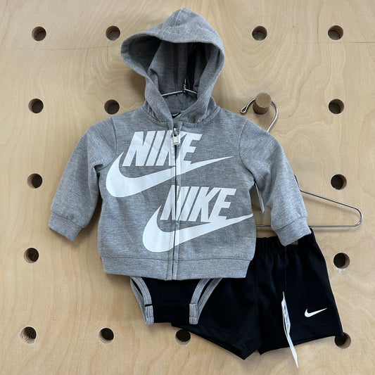 Black & Grey 3pc. Set NEW!