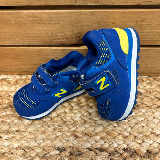Blue Velcro Sneakers