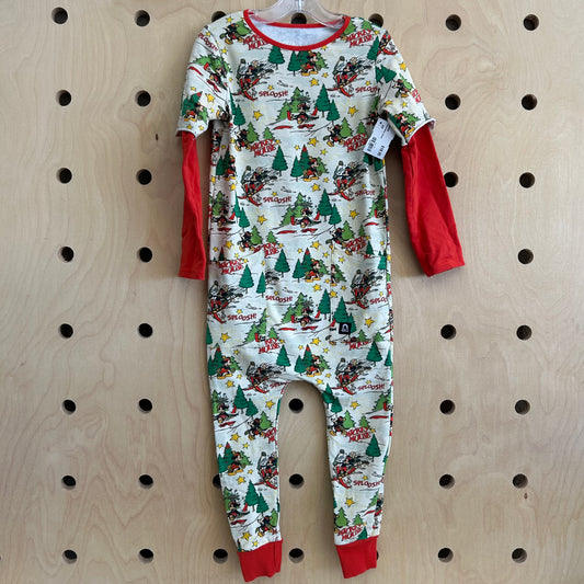 Holiday Mickey Romper