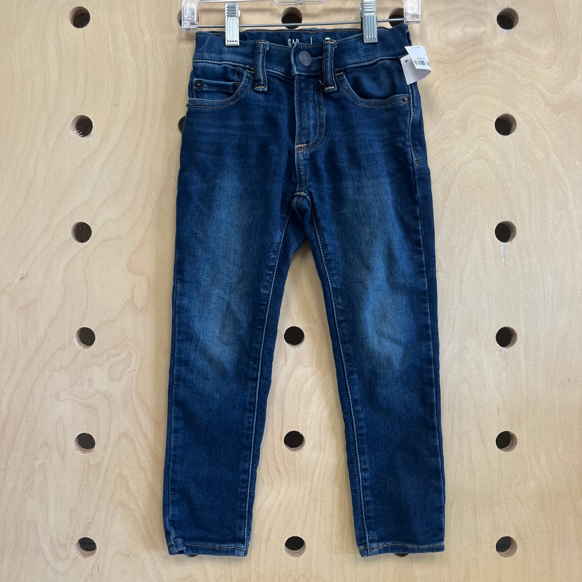Blue Slim Denim Pants
