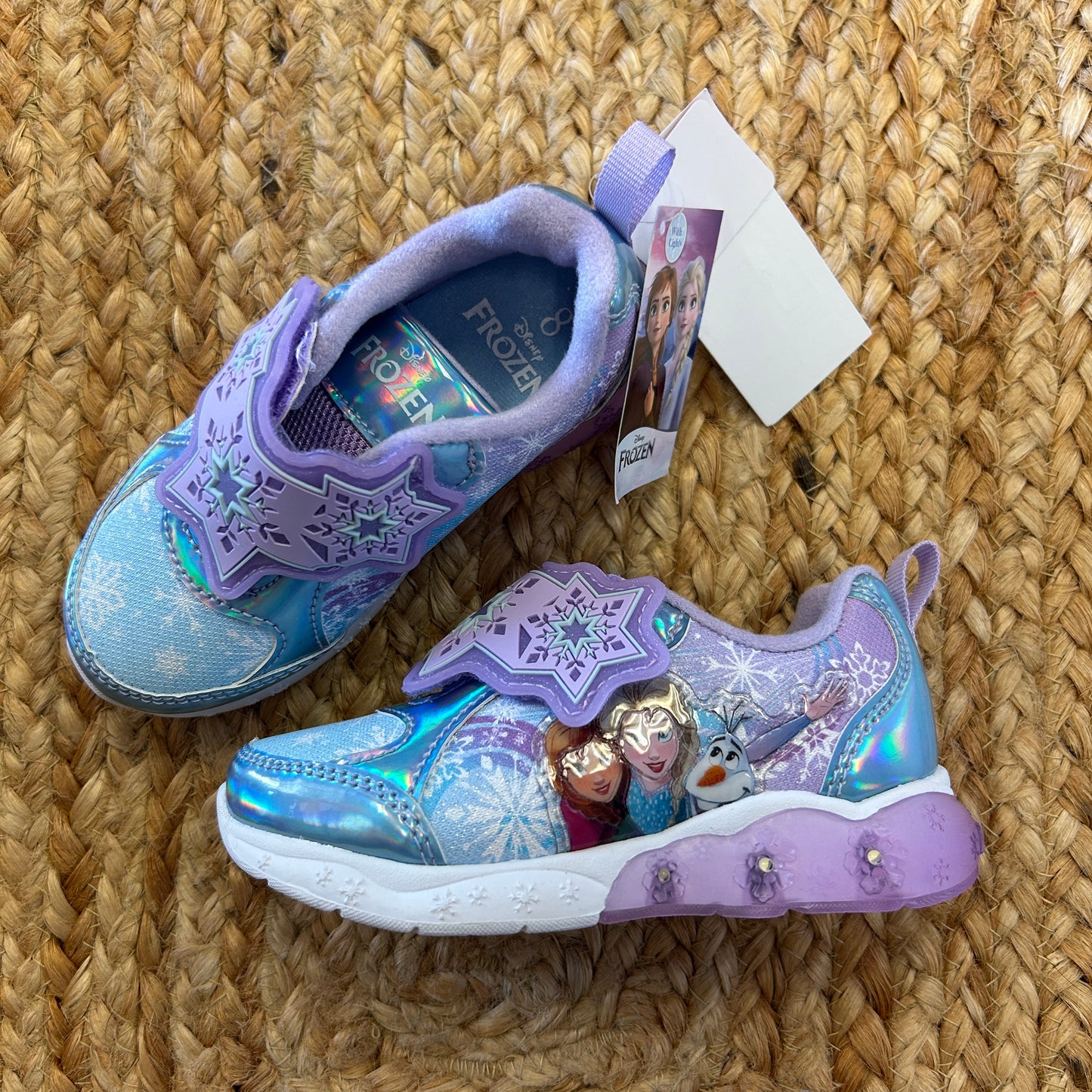 Frozen Light Up Sneakers NEW!