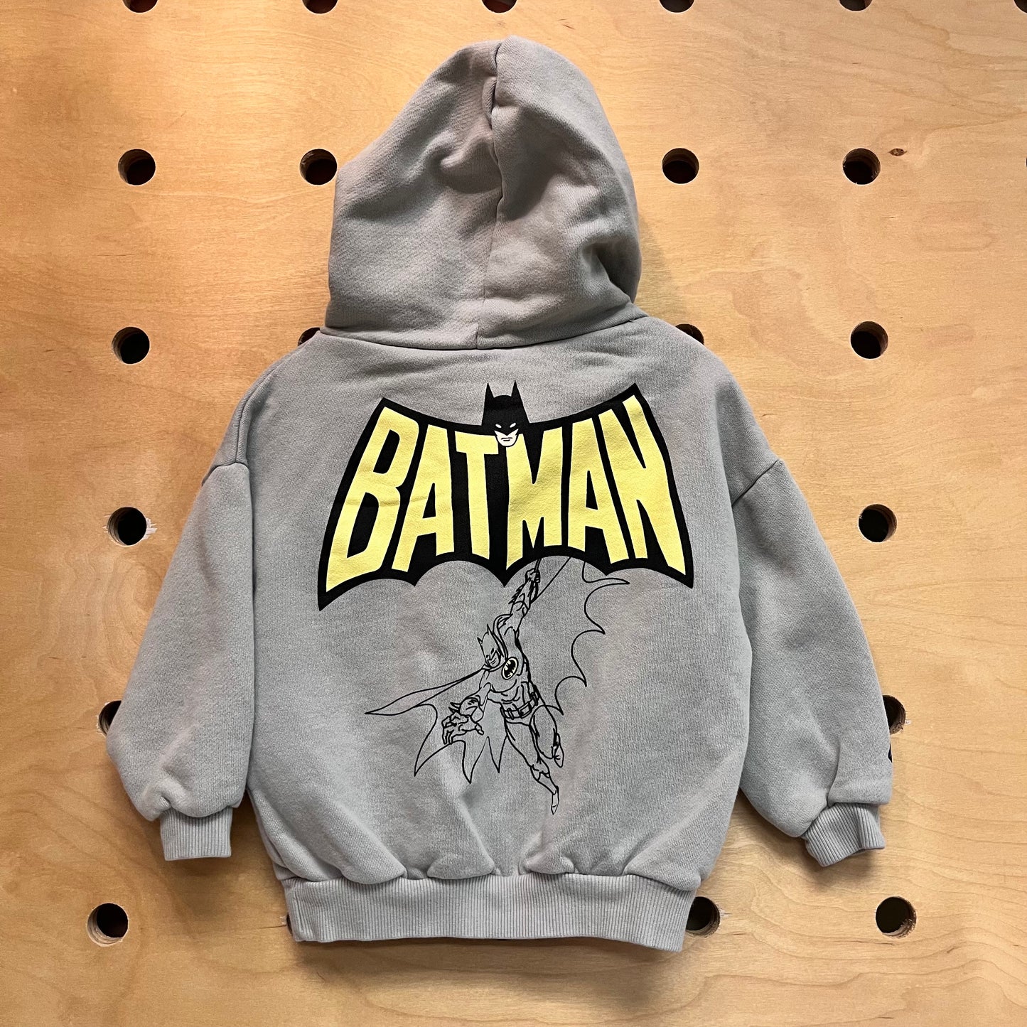 Grey Batman 'True To Myself' Hoodie