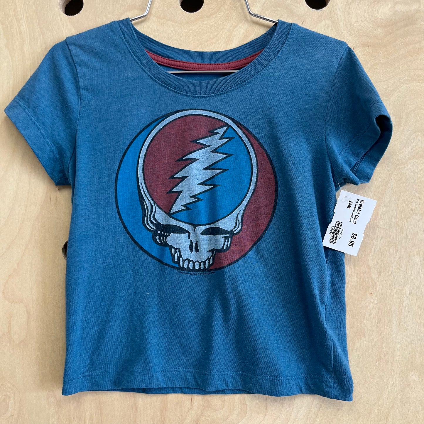 Blue Grateful Dead Tee