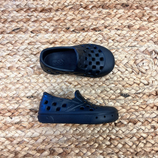 Black Perforated Sk8 Slip-Ons NEW!