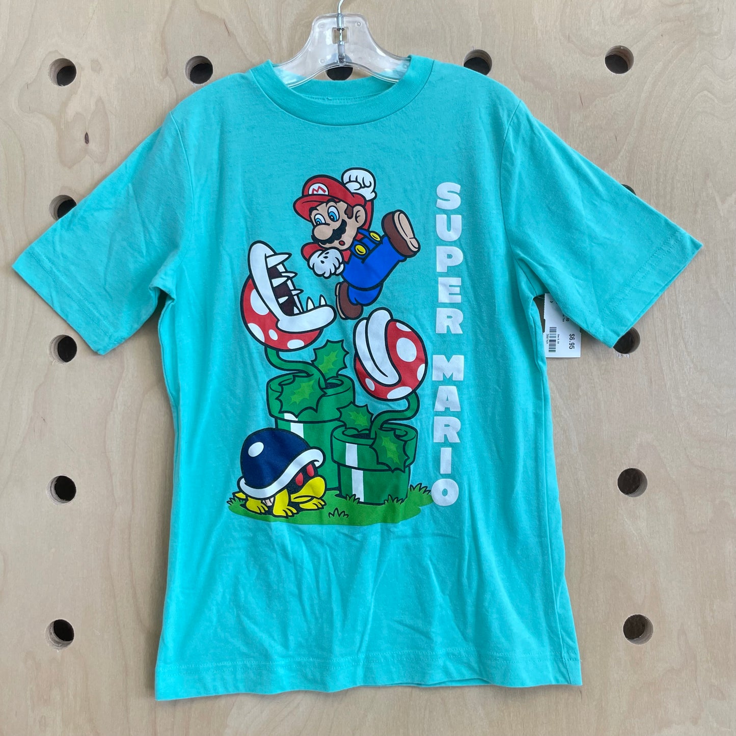Teal Super Mario Tee