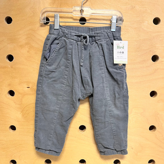 Blue Cord Pants