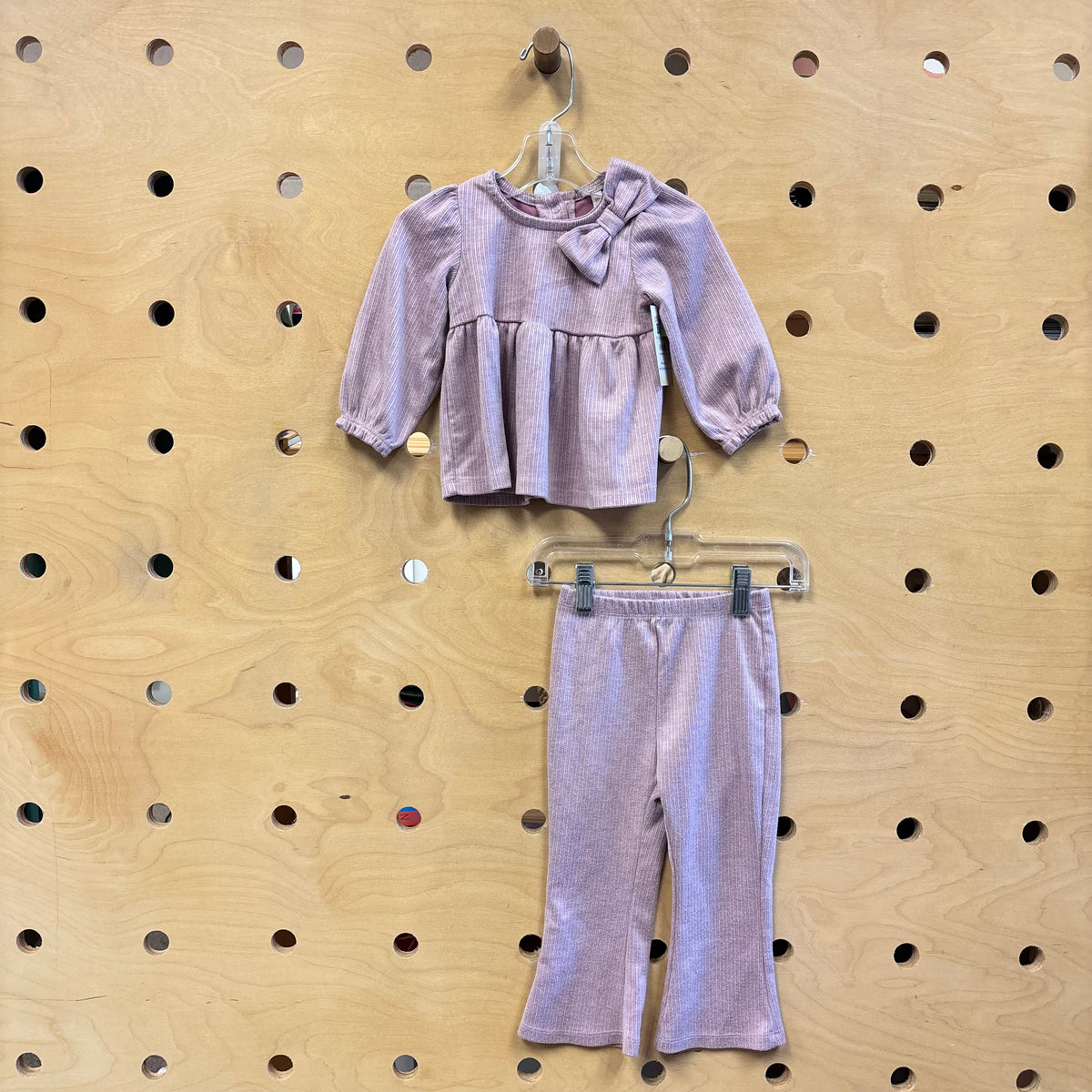 Purple Bow Outfit