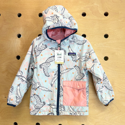 Baby Reversible Puff Ball Jacket Snowy Owl